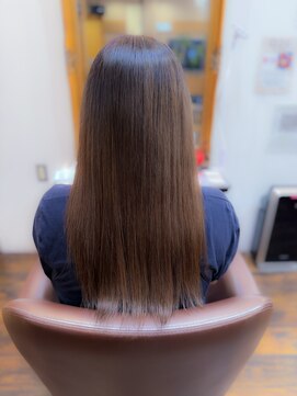 ヘアーメイク ダンス(hair make DANCE) *透明感のあるブラウン*