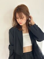 ディジョン(Dijon)&nbsp;韓国顔まわりレイヤーカットグレージュオリーブベージュブラウン