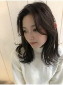 ふんわりトップのセンターパート【grandage北千住】