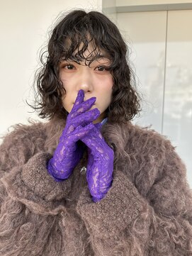 ホロ(hollo) ボブパーマプードルパーマショートマッシュパーマ