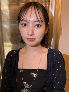 オルタナティブ(alternative) シアーバングボブ