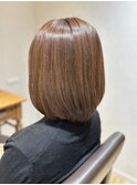 髪質改善ストレート　ふんわり