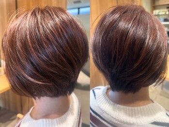 ミングル(Mingle)の写真/骨格・髪質に合わせたショート全般が得意◎自分らしさを活かした上品なヘアスタイルは【Mingle】へ