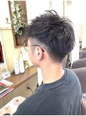 【見附 今町】刈り上げツーブロック アップバング