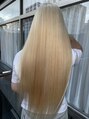 フロクシノーシナイヒリパイリフィケーション(Floccinaucinihilipilification) 憧れの艶髪縮毛矯正！ブリーチ毛でも柔らかく最高な質感に。