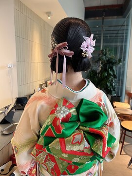 シキ オルガン 大宮(siki ORGAN) ヘアアレンジ 成人式ヘア