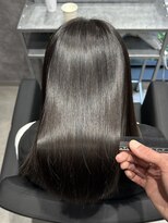 ウィステリア(Wisteria)&nbsp;ロングストレート/艶髪縮毛矯正/髪質改善/透明感/10代20代30代