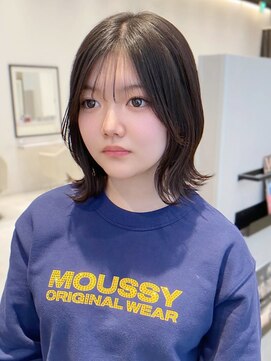 ケーツー あべのキューズモ-ル店(K-two) くびれボブ*外ハネボブ*前髪ありボブ*前髪カット*顔周りカット