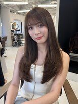 ハピネス 梅田茶屋町店(HAPPINESS) 韓国ヘア/レイヤーカット/髪質改善/顔周り/ブリーチなしベージュ