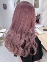 ベレーザ 渋谷神南(Beleza)&nbsp;ミディアムヘア/デザインカラー/ホワイトピンク/渋谷