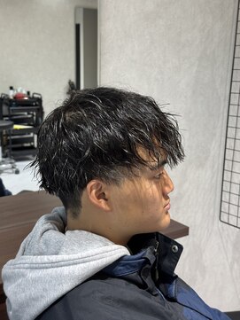 #メンズマッシュ　#スパイラルパーマ　#大和八木メンズ