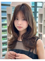 ライズ ネックス ザ サロン 渋谷(LIZE nex the salon) 【小顔レイヤーカット 前髪あり #10】#渋谷駅#韓国#髪質改善