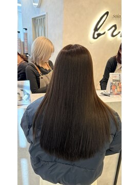 ソワン ドゥ ブレス 今里店(soin de brace) 髪質改善カラー オリーブグレージュ