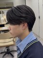 ケア 神戸(CARE) 曲がる縮毛矯正×センターパート