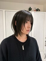 バーチ バイ クロップエス(BIRCH by crop es)&nbsp;透明感オリーブブラウン×レイヤーボブ