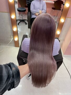 ジオ 国分寺(the O's) 切りっぱなしボブ/エアリーロング/美髪/ピンクブラウン[国分寺]