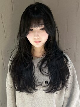 コルプラス(col +plus) レイヤーカット/顔周りレイヤー/顔周りカット/韓国風レイヤー