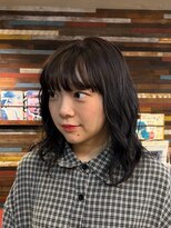 ゴーズゴー 吉祥寺(e)店(go s go)&nbsp;ミディアムレイヤー/ワイドバング/カラー
