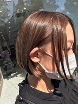 アッシュ 川崎店(Ash) ボブ グレージュ ハイライト