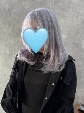 シールドヘアー 沖縄 新都心(C'LD Hair) ホワイトラベンダー/那覇ハイトーン/沖縄/おもろまち