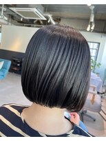 オーケストラ(Orchestra) ショートボブグレイカラー白髪染め白髪ぼかし40代50代