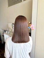 ビフィーノ イーリス 川西店(bifino iris)&nbsp;ブリーチなしダブルカラーで叶うミルクティーベージュ♪