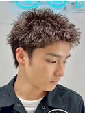 ニュアンスパーマニュアンスウルフ/ダウンバング/スペインカール