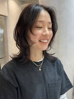 ムクコア(Muk CORE) 川崎くびれハンサムマッシュショートウルフボブパーマ