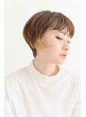 インナーカラーショートボブ