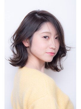 矢島美容室 荻窪店 大人かわいい　外ハネボブ