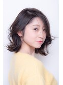 大人かわいい 外ハネボブ