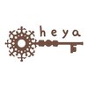 ヘヤ(heya)のお店ロゴ