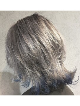 ヘアサロンエムフィス 池袋東口(HAIR SALON M Fe's) アッシュブラウン☆シルバー風味
