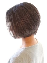 【30代40代50代】シースルー大人のミニボブ