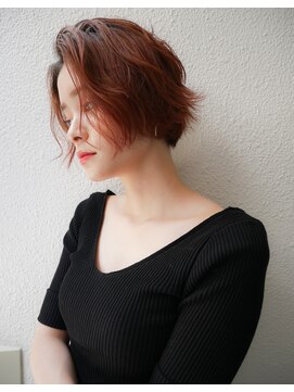 ボタン テンジン(VOTAN tenjin) 【votan 北村】ピンクベージュ/ショートボブ