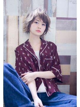 テイラー(Taylor) 【Taylor】大宮外ハネショート×アッシュブラウン