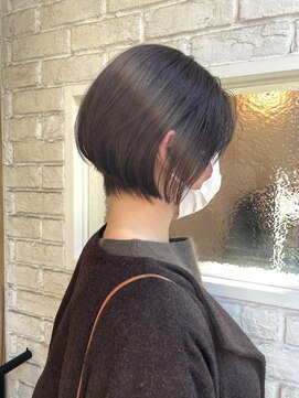 ニア 清澄白河(nir) 〈清澄白河 半個室〉ショートボブ/オリーブベージュ