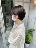 サク(Sac.)&nbsp;絶壁解消☆可愛いショートボブ×柔らかベージュ　Sac.栃木優佑