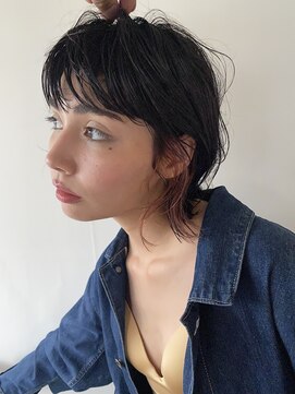 ガタカ(GATTACA) inner sheer apricot