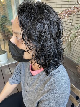 ダブル(W) 【hair salon W】ミディアムスパイラル