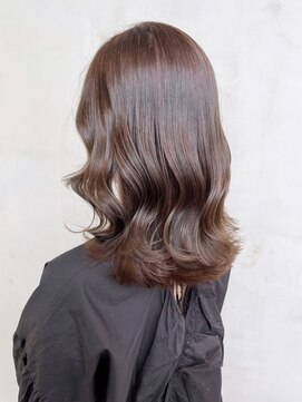 アイティーバイアルバム 八王子店(IT by ALBUM) ココアベージュ_くびれヘアビタミンカラー_ba335661