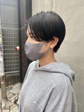 レンク(LENC) 黒髪ハンサムショート