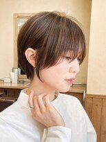 アマトウキョウ 表参道(AMA TOKYO) 顔まわりレイヤー マッシュボブ 似合わせカット 大場猛