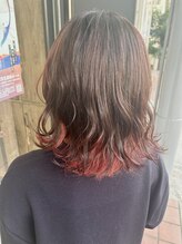ココア グロウ(COCOA Glow) 赤系インナーカラー