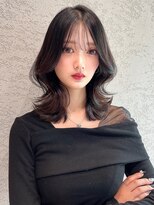 ロンド アンブル 四条烏丸(Lond ambre) 小顔シルエットで春が待ち遠しい!愛されセミディが完成