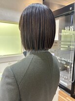 クール ヘアー ギャラリー 神明町店(COOL Hair gallery) ミニボブ×ハイライト