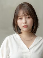 イオ 本厚木(io)&nbsp;レイヤーボブインナーカラーフルバンク似合わせカットイメチェン