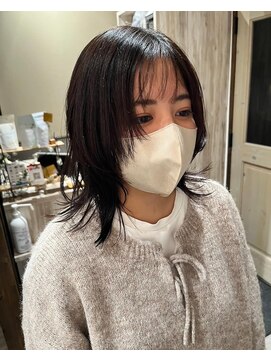 ペアツリー(Pear tree) セミウルフ、レイヤースタイル