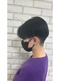 刈り上げセンターパート