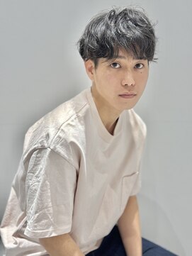 アルネ(arne) ナチュラルスパイラルパーマ×メンズカット